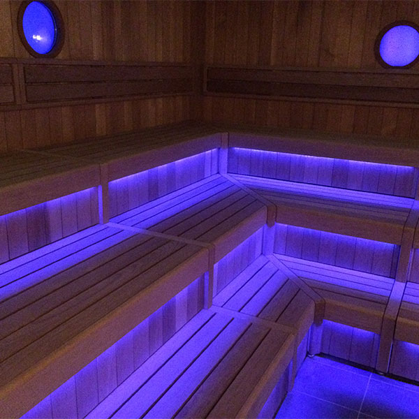 Modernisierung einer finnischen Sauna